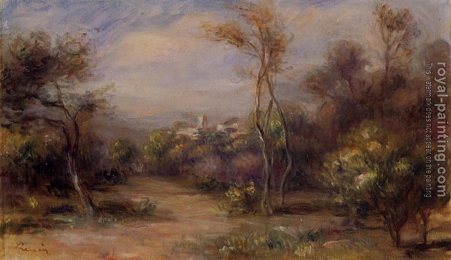 Pierre Auguste Renoir : Landscape near Cagnes II Pierre Auguste Renoir : Landscape near Cagnes II